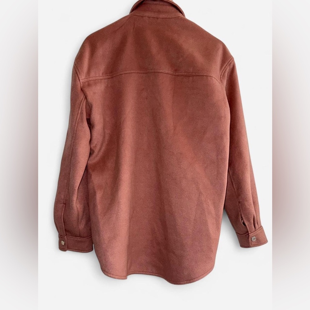 Abercrombie & Fitch Mauve Utility Jacket - Picture 2 of 5